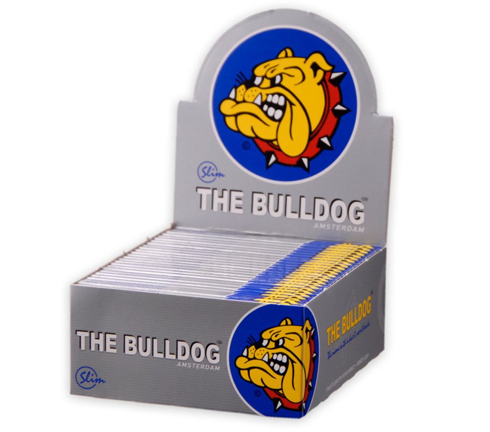 The Bulldog Amsterdam Silver King Size Slim Papers