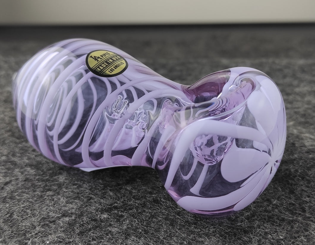 LA Pipes Clear Swirl